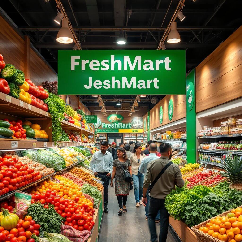 FreshMart store in Bangalore